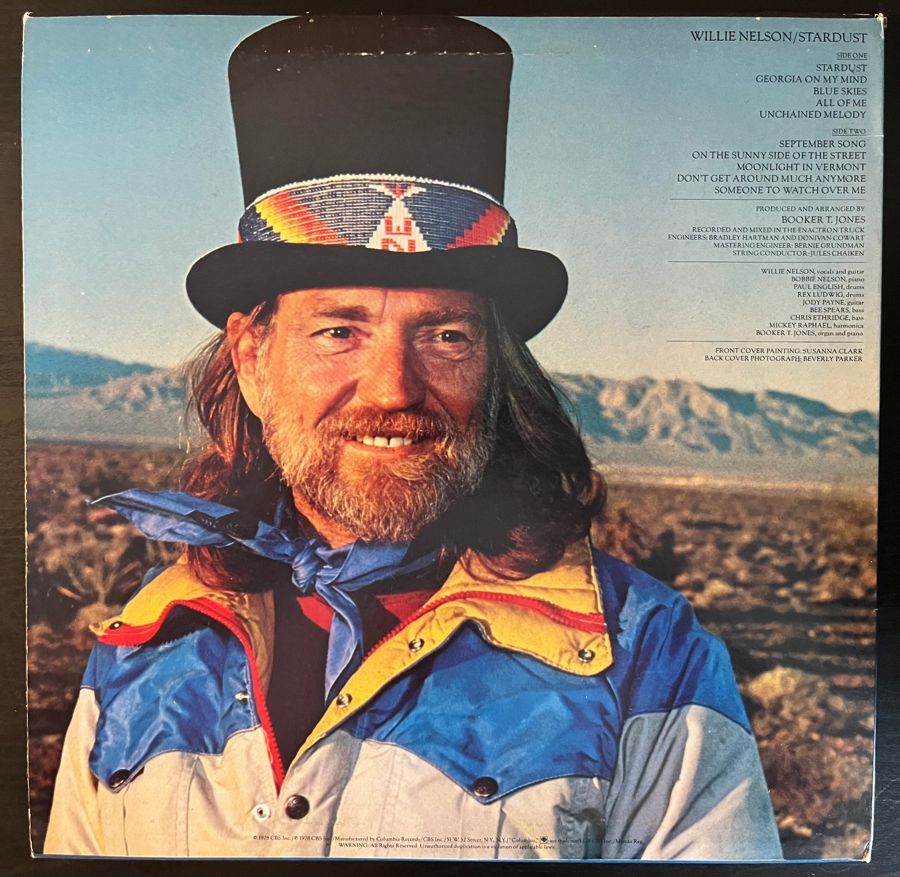 Stardust (1978) - Willie Nelson JC 35305