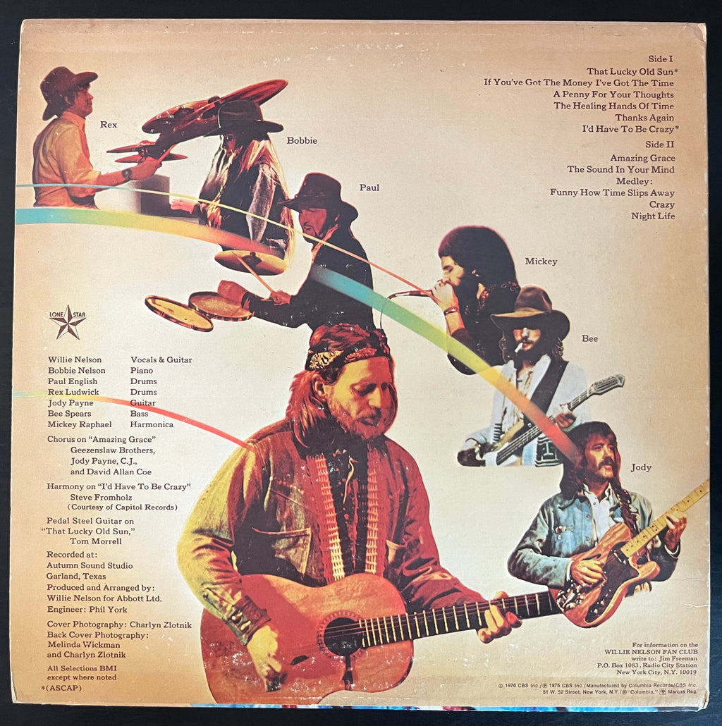 The Sound In Your Mind (1976) - Willie Nelson KC 34092