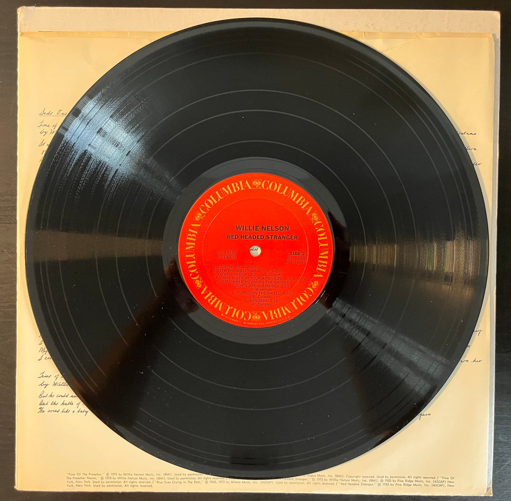 Red Headed Stranger (1975) - Willie Nelson KC 33482