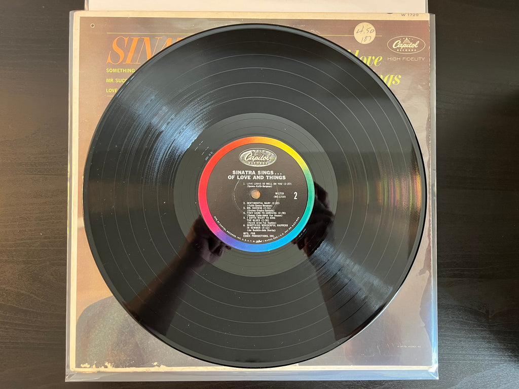 Sinatra Sings...Of Love And Things (1962) - Frank Sinatra W-1729