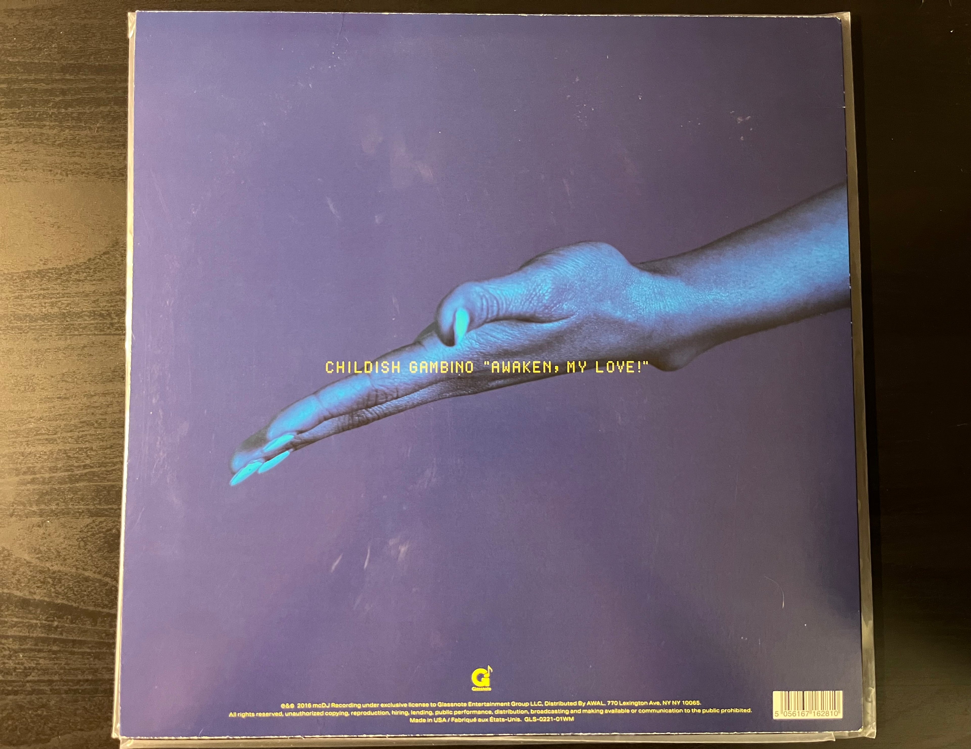 Awaken, My Love! (2022 Reissue, Blue Vinyl) - Childish Gambino GLS-0221-01WM