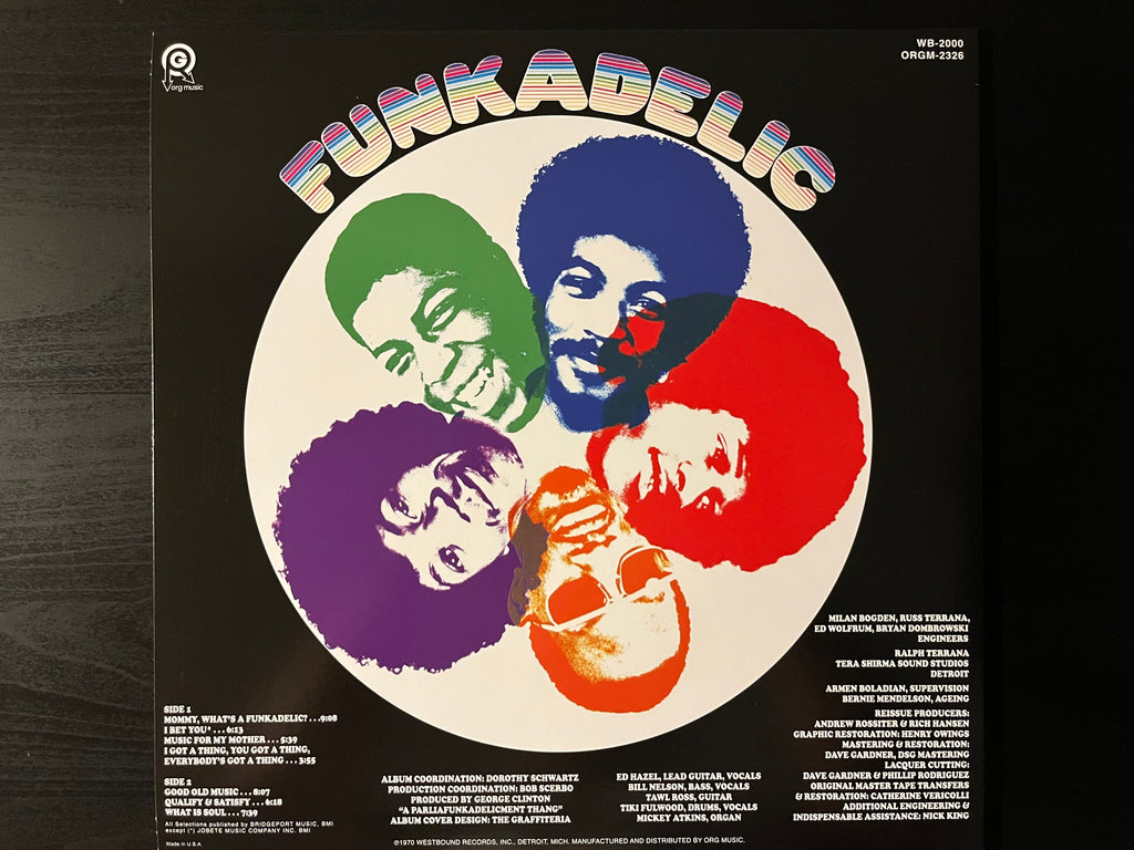 Funkadelic (2025 Reissue)  - Funkadelic WB-2000/ORGM-2326