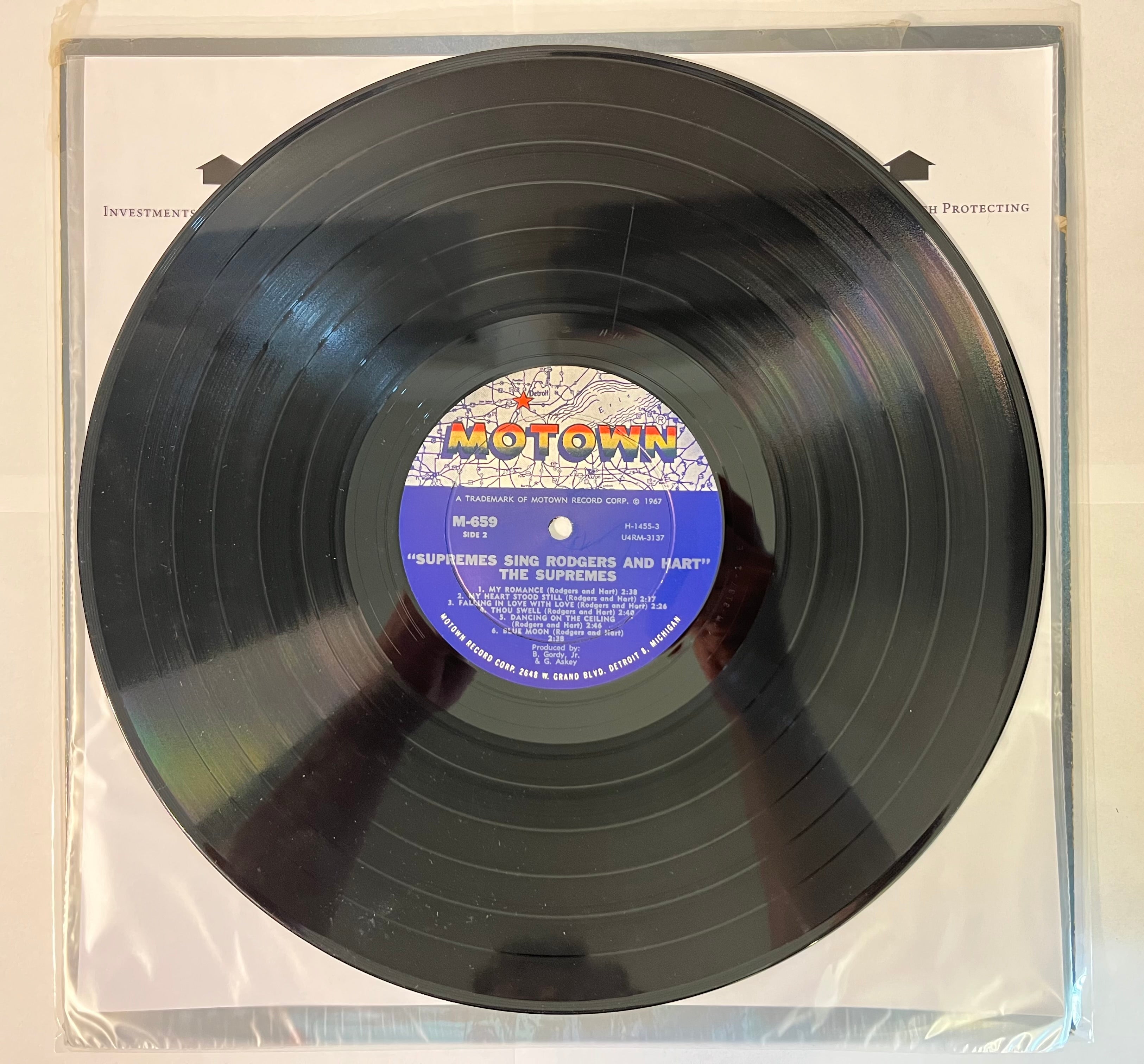 The Supremes Sing Rodger & Hart (1967) - The Supremes MM659
