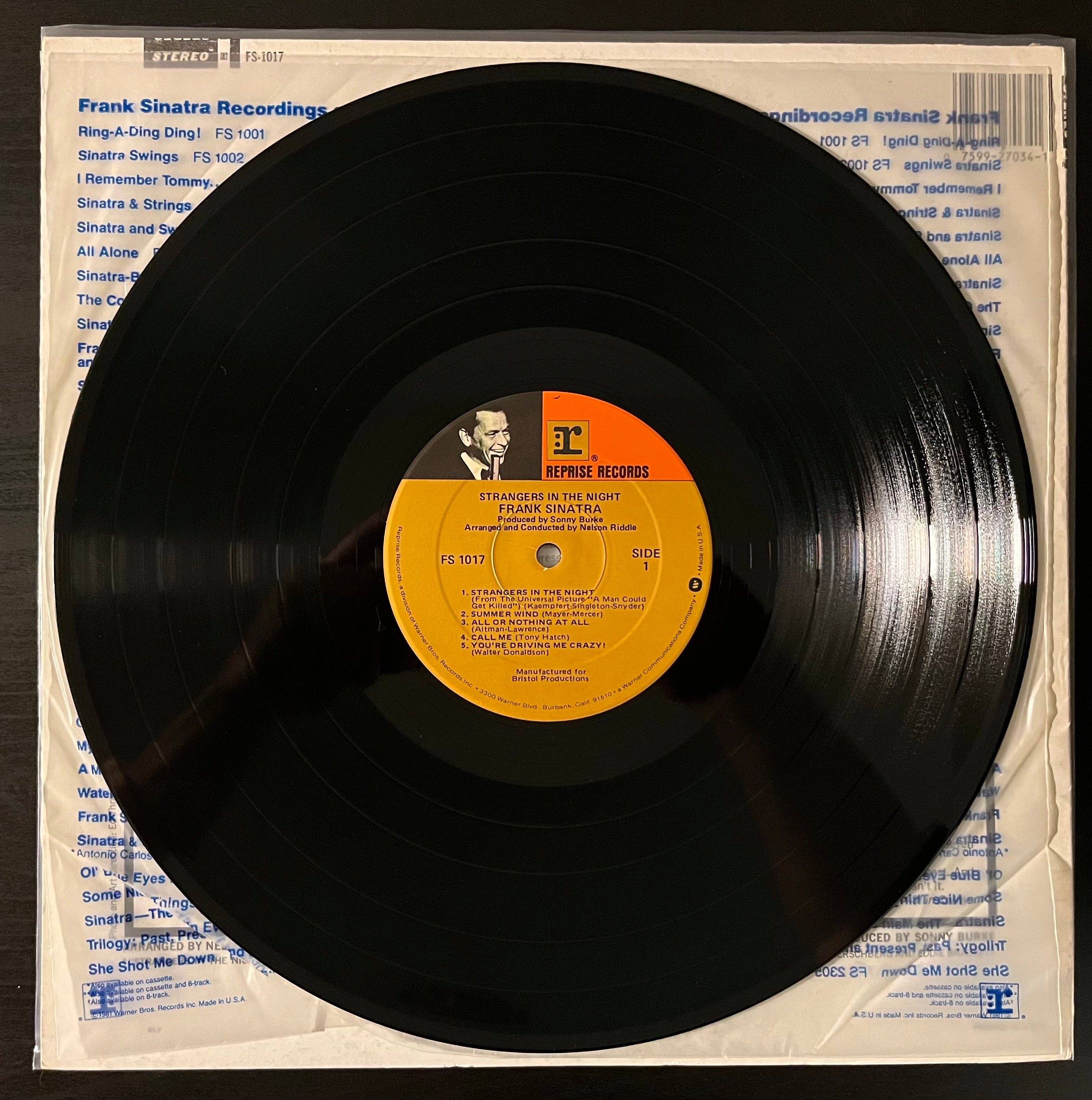 Strangers In The Night (1966)  - Frank Sinatra FS-1017