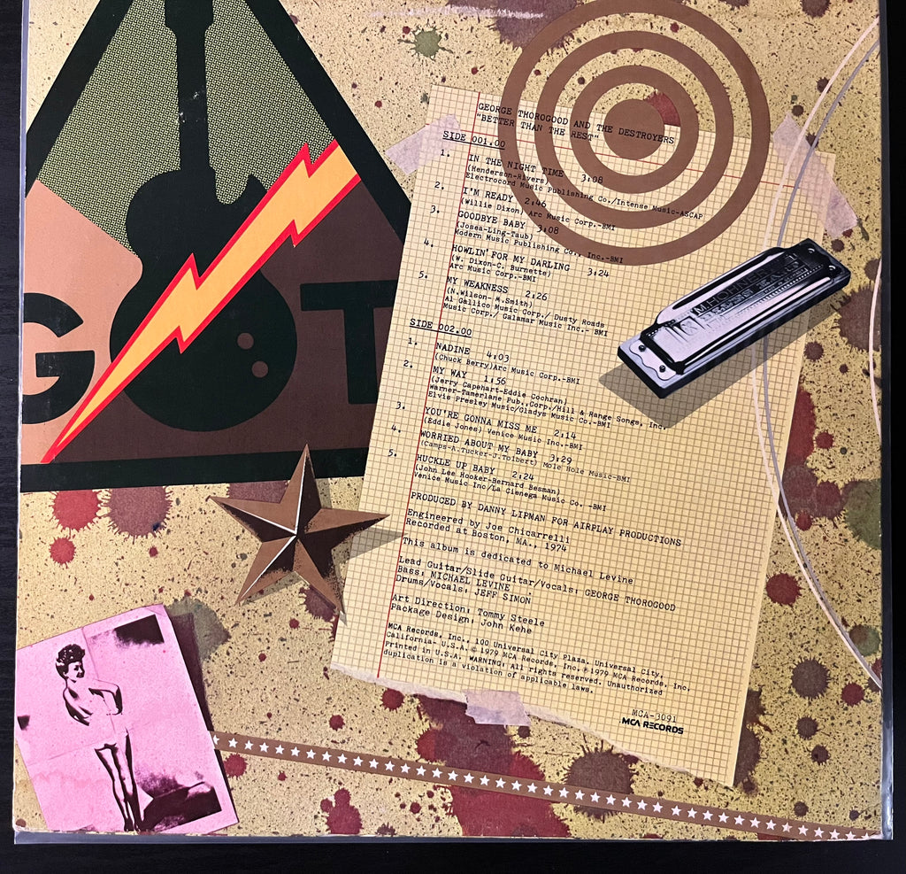 Better Than The Rest (1979) - George Thorogood And The Destroyers MCA–3091