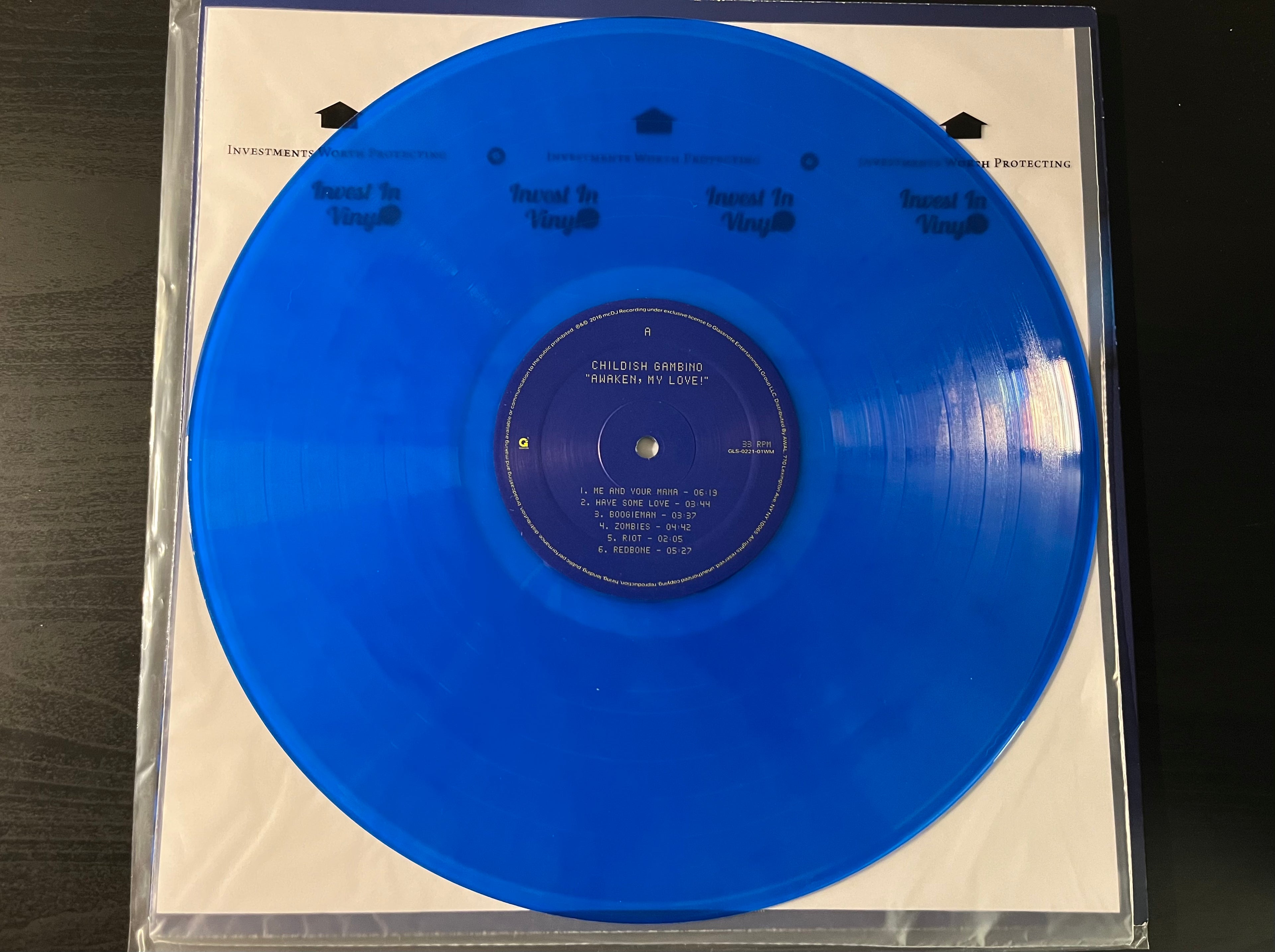 Awaken, My Love! (2022 Reissue, Blue Vinyl) - Childish Gambino GLS-0221-01WM