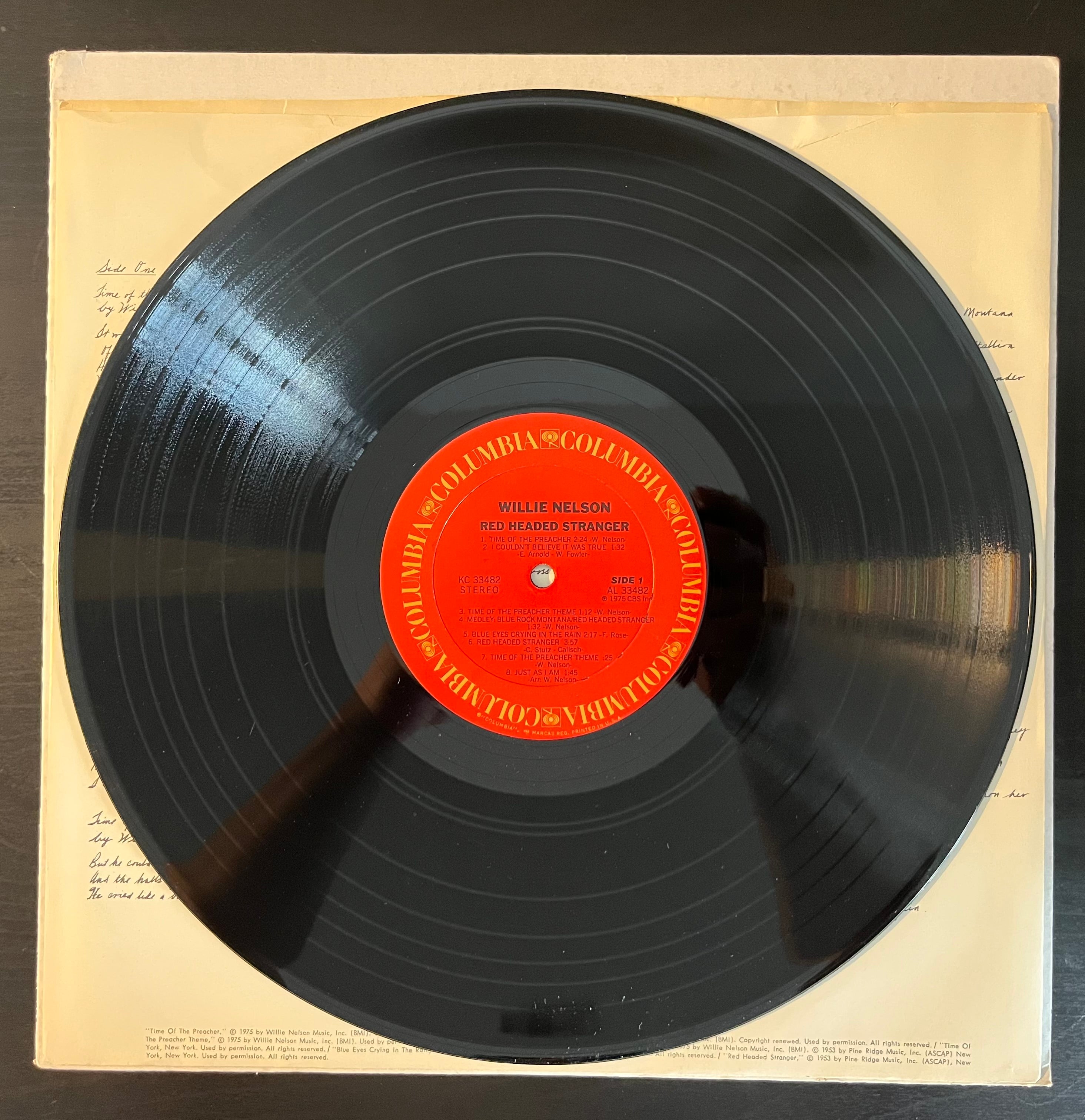 Red Headed Stranger (1975) - Willie Nelson KC 33482