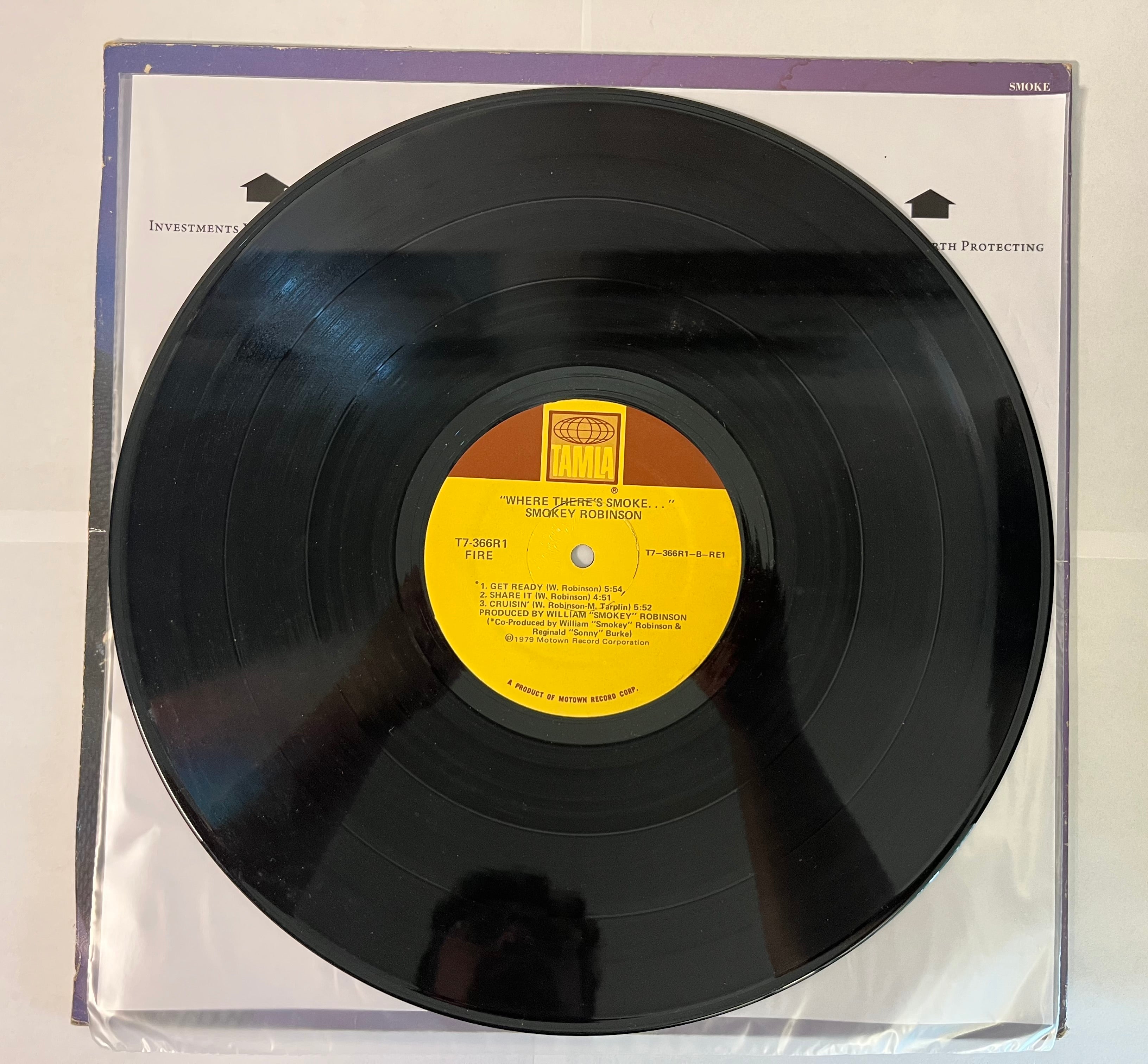 When There's Smoke... (1979) - Smokey Robinson T7-366R1