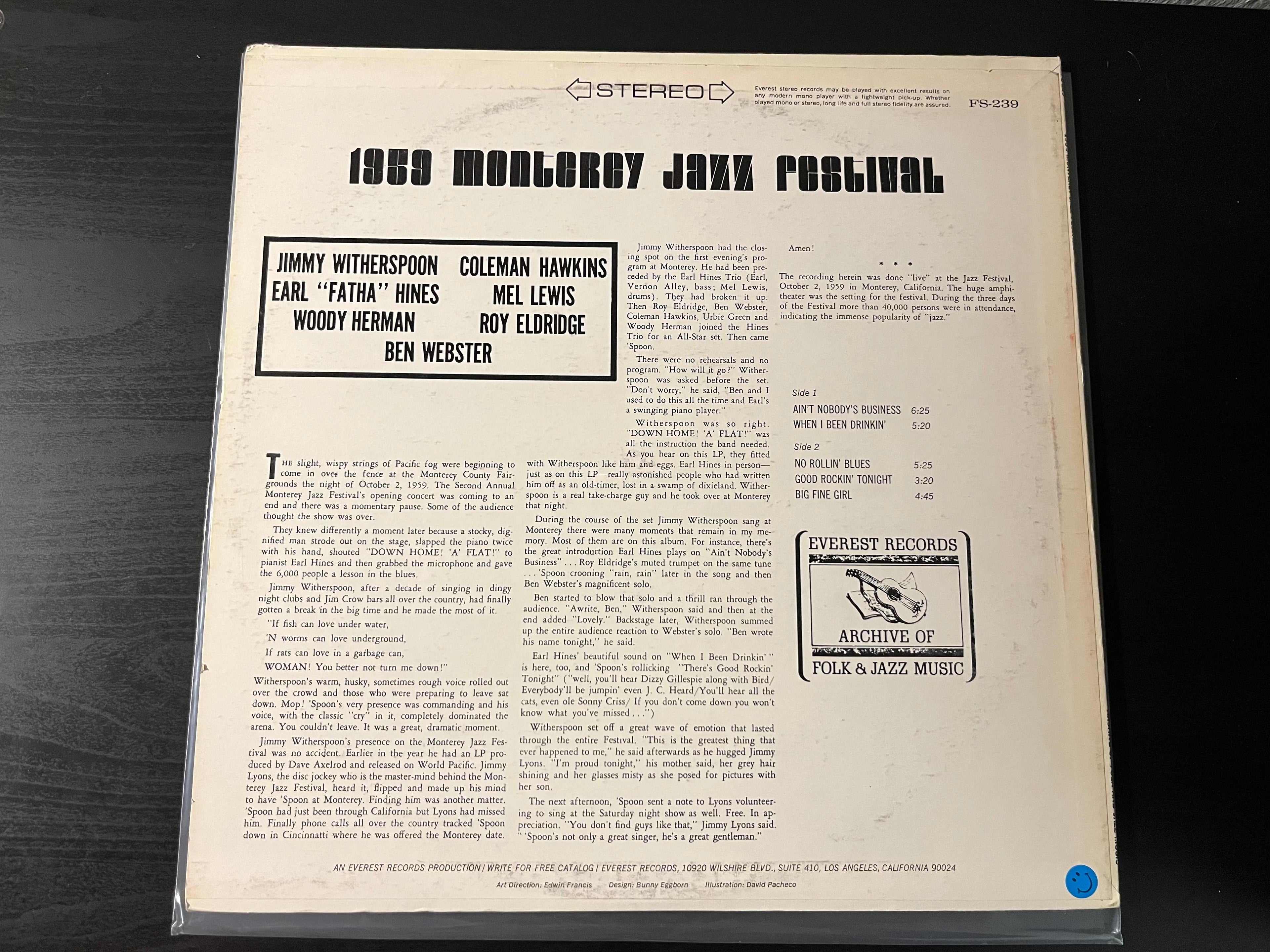 1959 Monterey Jazz Festival (1972) - FS-239