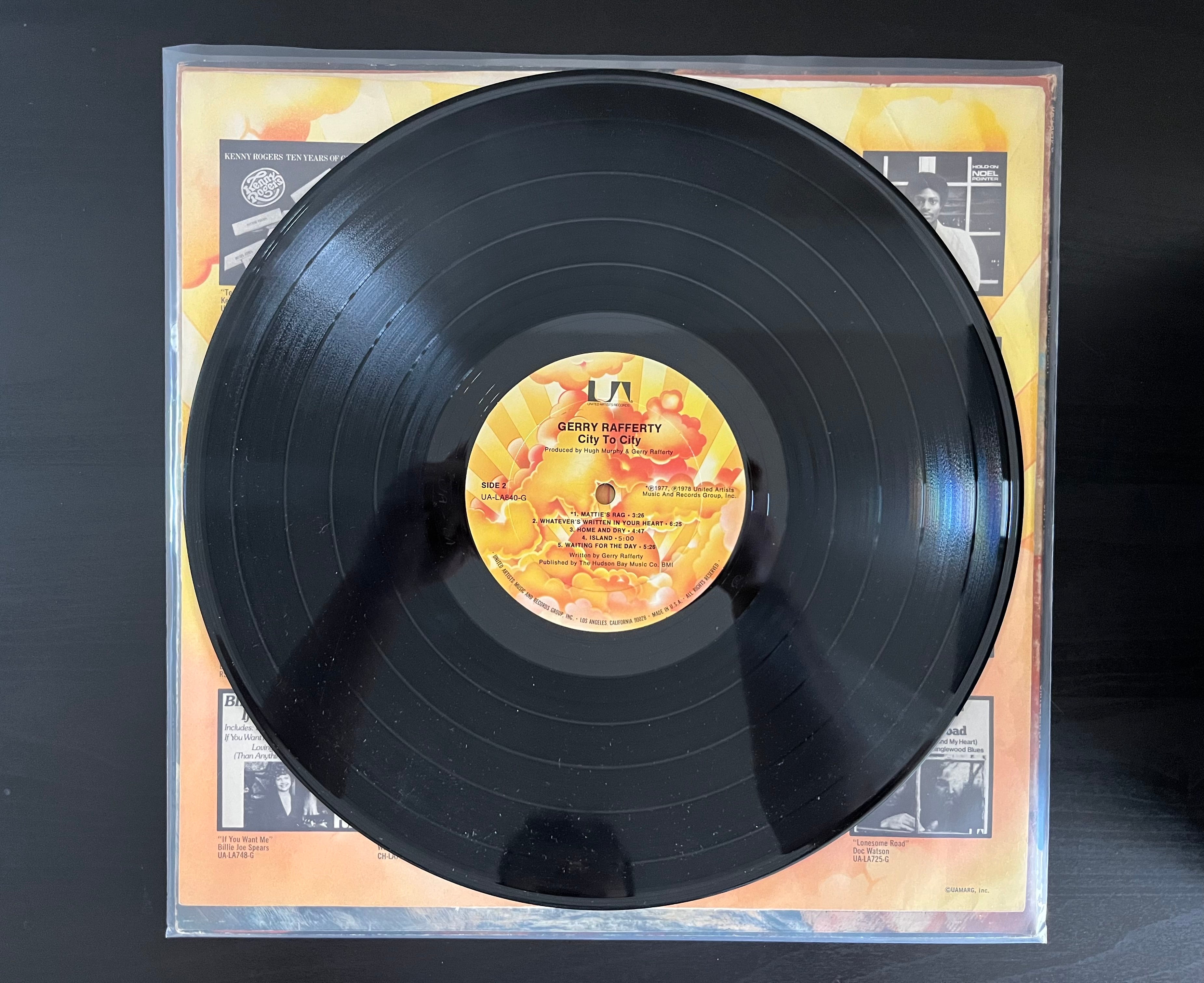 City To City (1978) - Gene Rafferty UA-LA840-G
