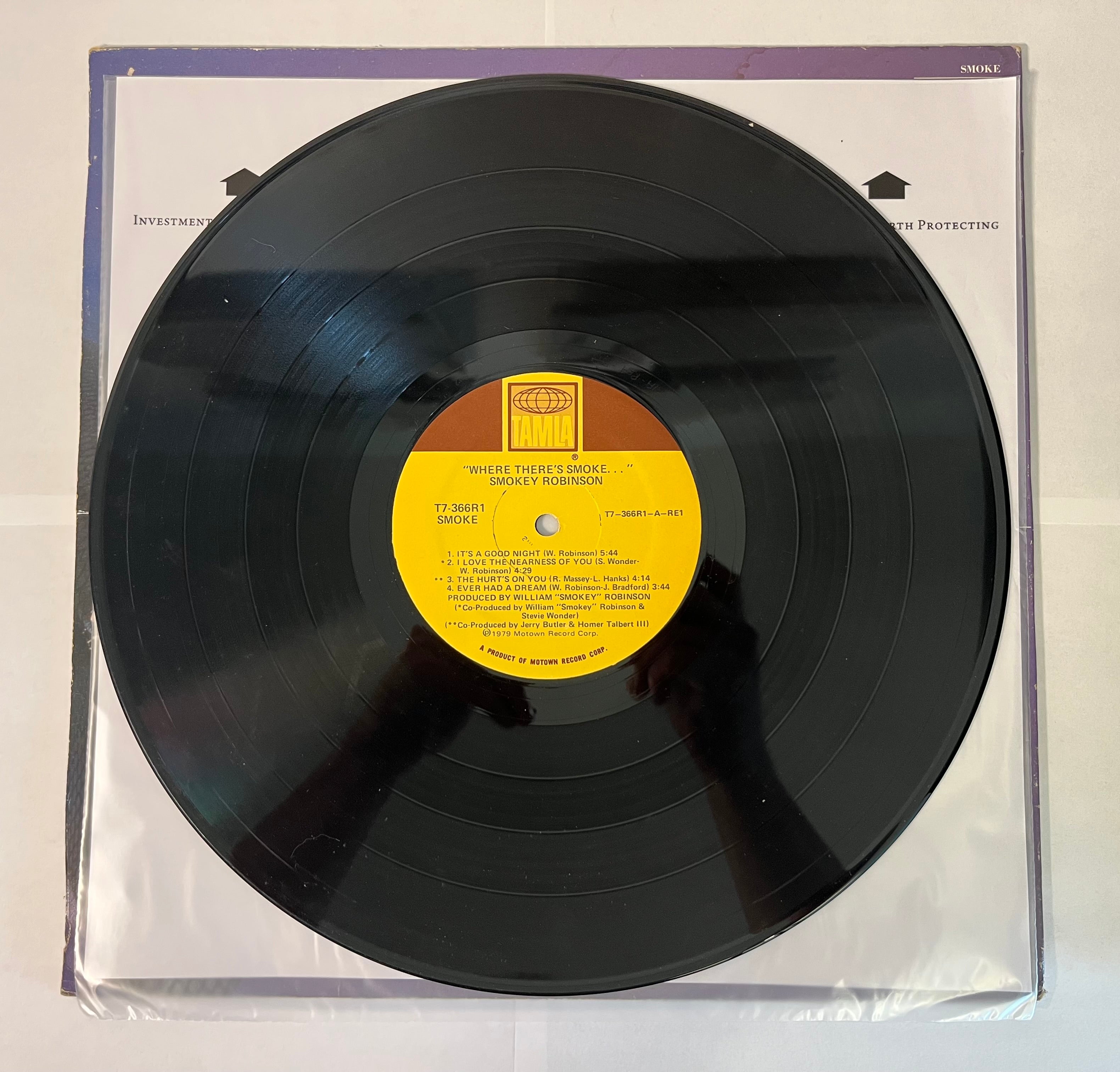 When There's Smoke... (1979) - Smokey Robinson T7-366R1