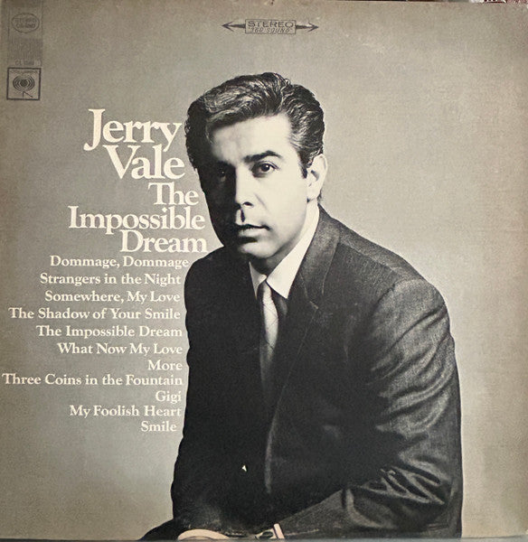 The Impossible Dream (1967) - Jerry Vale CS 9383
