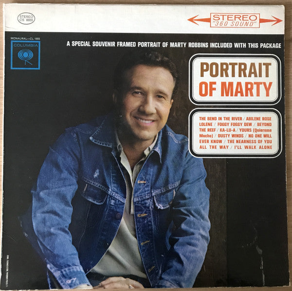 Portrait Of Marty (1962) - Marty Robbins CS 8655